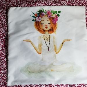 Yoga pillow case